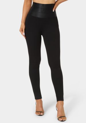 Satiny High Waist Leggings